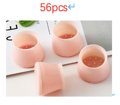 Durable Anti-Slip Silicone Table Chair Foot Mats for Floor Protection