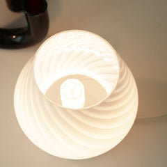 Bedside Lamp Nordic Style Glass Table Lamp Retro Bedroom Lamp