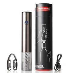 Rechargeable wine corkscrew