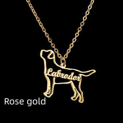 Personalized European And American Name Necklace For Women