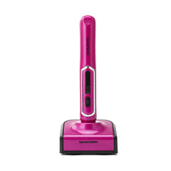 Rechargeable portable straightening plate clamp