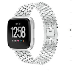 Compatible With, Watch3 Smart Watch Fish Scale Metal Stainless Steel Strap