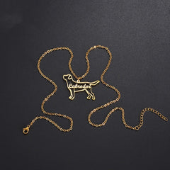 Personalized European And American Name Necklace For Women