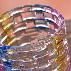 Simple And Luxury Wedding Symphony Stained Glass Vase