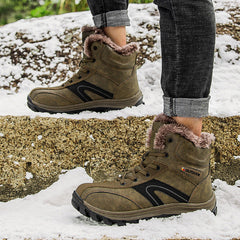 Cotton Shoes Winter Plus Velvet Warm Plus Size Hiking Boots