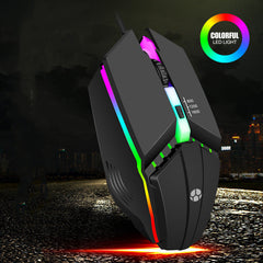 Wired Mouse Usb Glowing Computer Competitive Game