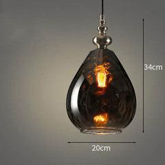 Simple Creative Retro Single Head Small Chandelier