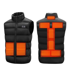 Thickened USB Fever Plus Size Casual Vest