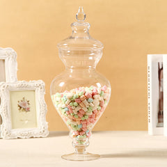 Clear Candy Glass Jar Decoration