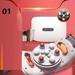 Heating Automatic Kneading Massage Belt Abdomen Massager