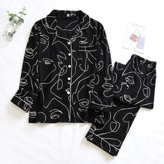 Thin Cardigan Plus Size Cotton Lapel Home Service