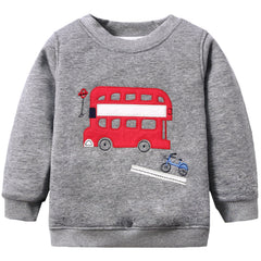 Christmas Series Sweater Children's Top Thickened