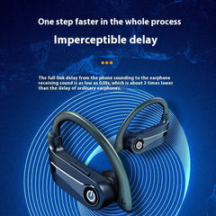 Wireless Bluetooth Headset Large Power Hanging Ear Noise Reduction