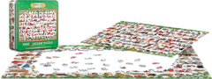 Puzzle: Holiday Cats Tin