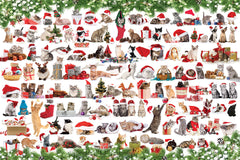 Puzzle: Holiday Cats Tin