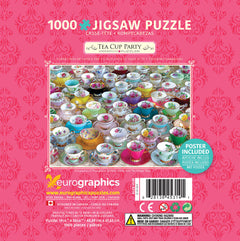 Puzzle: Tea Cup Party Tin