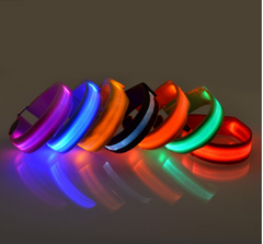 Factory Direct Supply Illuminated Arm Band LED Running Equipment Safety Arm With Outdoor Products Batch