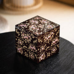 Japanese Style Multi-layer Jewelry Box Wedding Gift