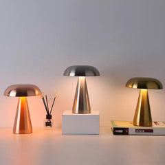 Creative Retro European Bar Table Lamp Rechargeable Dining Table Small Night Lamp