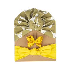 Cross-border Christmas Children's Hat Paper Card Set