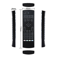 MX3 MX3-L Backlit Air Mouse T3 Smart Voice Remote Control 2.4G RF Wireless Keyboard For X96 mini KM9 A95X H96 MAX Android TV Box