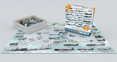Puzzle: Sea & Land Transportation - WWII Aircraft