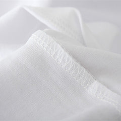 Simple plus size men and women short sleeve T-shirt