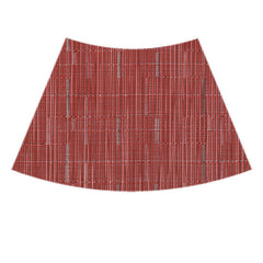 Round Table Fan-shaped Pvc Placemat Heat Insulation