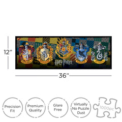 Aquarius Puzzles: Harry Potter Crests