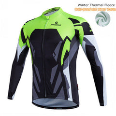 Winter warm jacket cycling wear