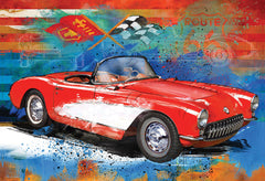 Puzzle: Corvette Cruising Tin