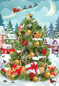 Puzzle: Christmas Tree Tin