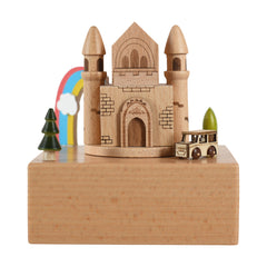 Creative wooden music box children's day crafts
