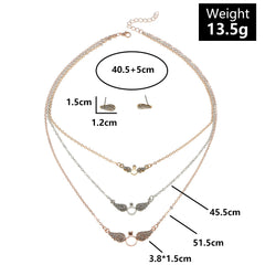 Cold Wind Simple Personality All-match Jewelry Set