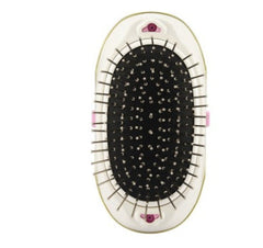 Portable negative ion anti-static straight hair vibration massage comb straight hair comb hair straightener hair comb dry battery