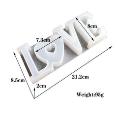 DIY Crystal Epoxy Swing Table Silicone Mould