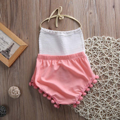 White embroidered lace tie