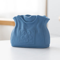 Dehua Frosted Wide Mouth Handbag Ceramic Vase Ornament Simple European Retro