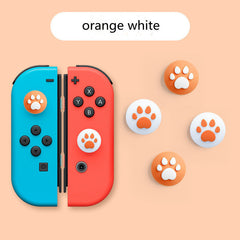 New 4 pieces cute For Nintendo Lite Rocker Cat Claw Key Accessories button attachments