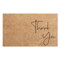 English Holiday Thank You Simple And DIY Creative Greeting Card