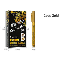 English Packaging Metal Paint Pen