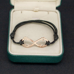 Fashion Gift Lasheng Unlimited Name Bracelet