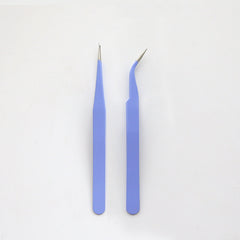 Stainless Steel Tweezers Macaron Colored Handbook And Paper Tape