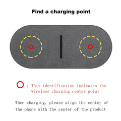 New Dual 10W Wireless Charger Multi-function Two-in-one