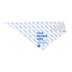 Create Your Own Pet Cat And Dog Decorative Triangle Scarf