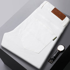 Slim Fit Stretch All-matching Mid Waist Casual Jeans