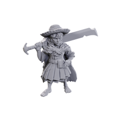 Pathfinder: Deep Cuts - Female Halfling Magus Low-Level