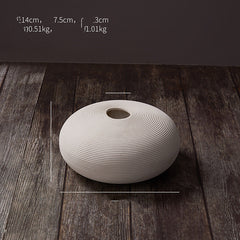 European-style Ceramic Dried Flower Vase Restaurant Table Decoration