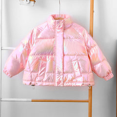 Colorful Children's Down Cotton Jacket