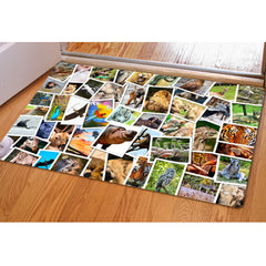 Pattern custom floor mat office living room non-slip door mat foot pad